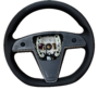 Руль оригинальный круглый Tesla Model S/X Plaid 1607880-00-G