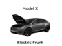 Электропривод капота Tesla Model X Plaid 2021+ DX-MX21 MC-607-MODEL*X-2022 F100-6010-1