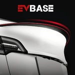 Спойлер карбон глянец с красной полосой для Tesla Model 3/Y FCSMY-glossyred FCSM3-glossyred