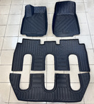 Комплект ковриков в салон для Tesla Model X (7 местный) TSL22071502